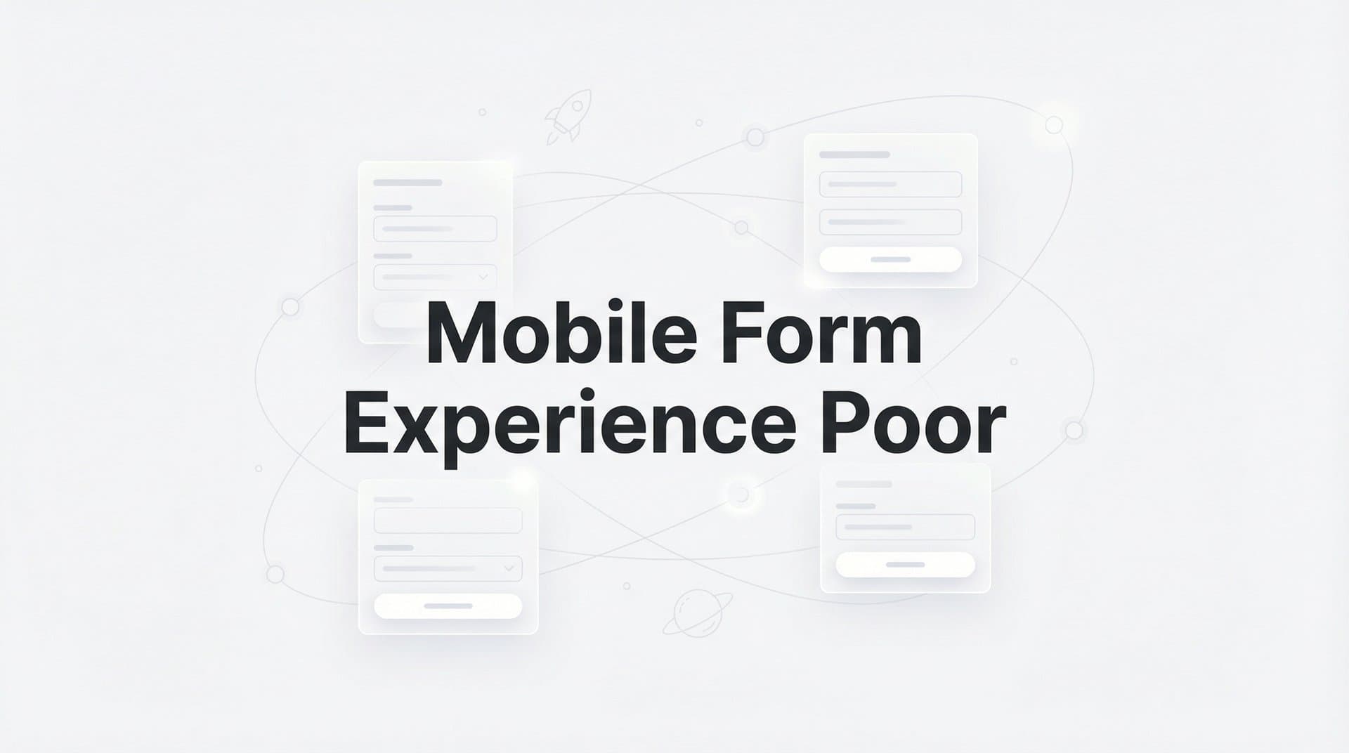 How to Fix a Poor Mobile Form Experience: 7 Steps to Higher Conversions